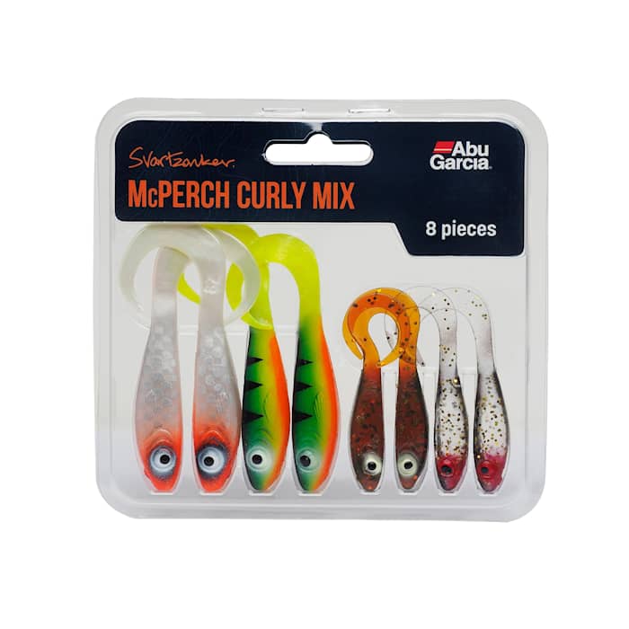 McPerch Curly Mix Jigit 8 kpl./pakk.