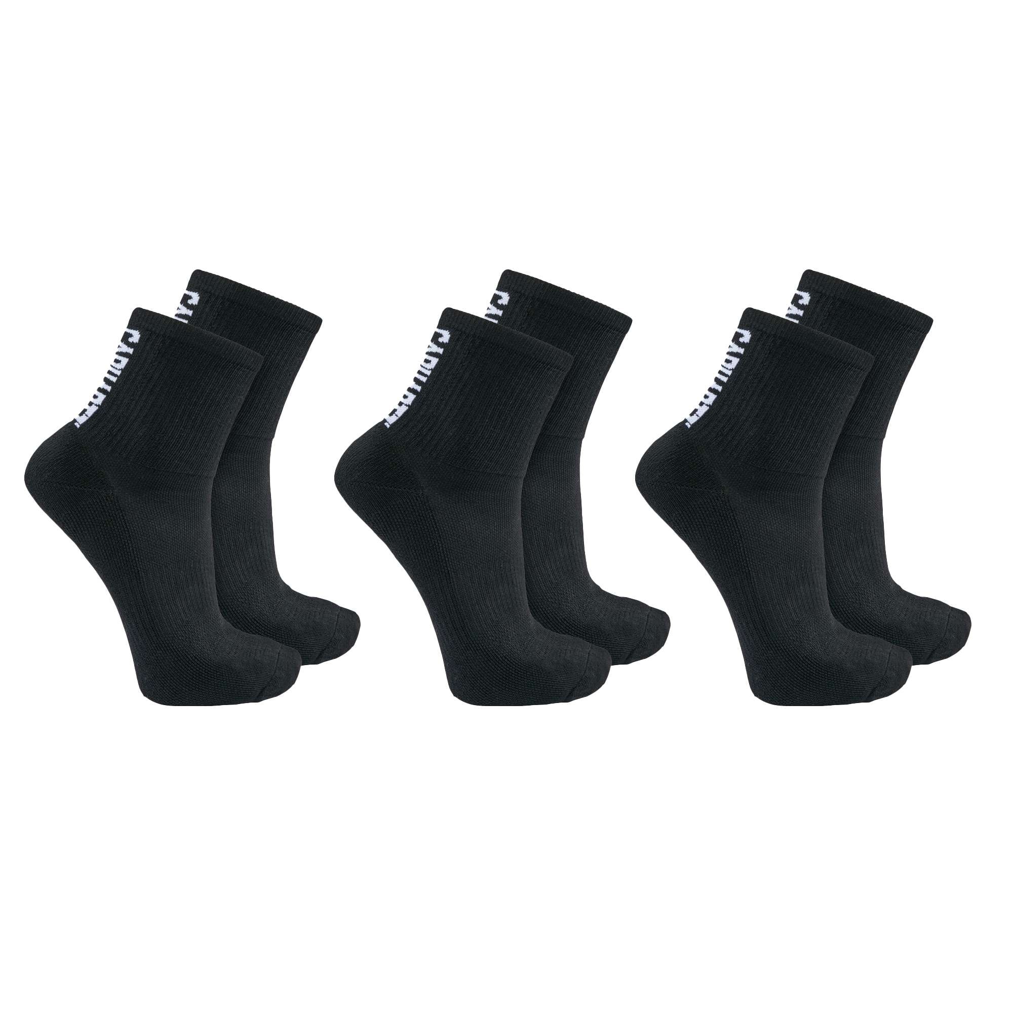 Carhartt Force Crew Low Socks 3-Pack Men Black L