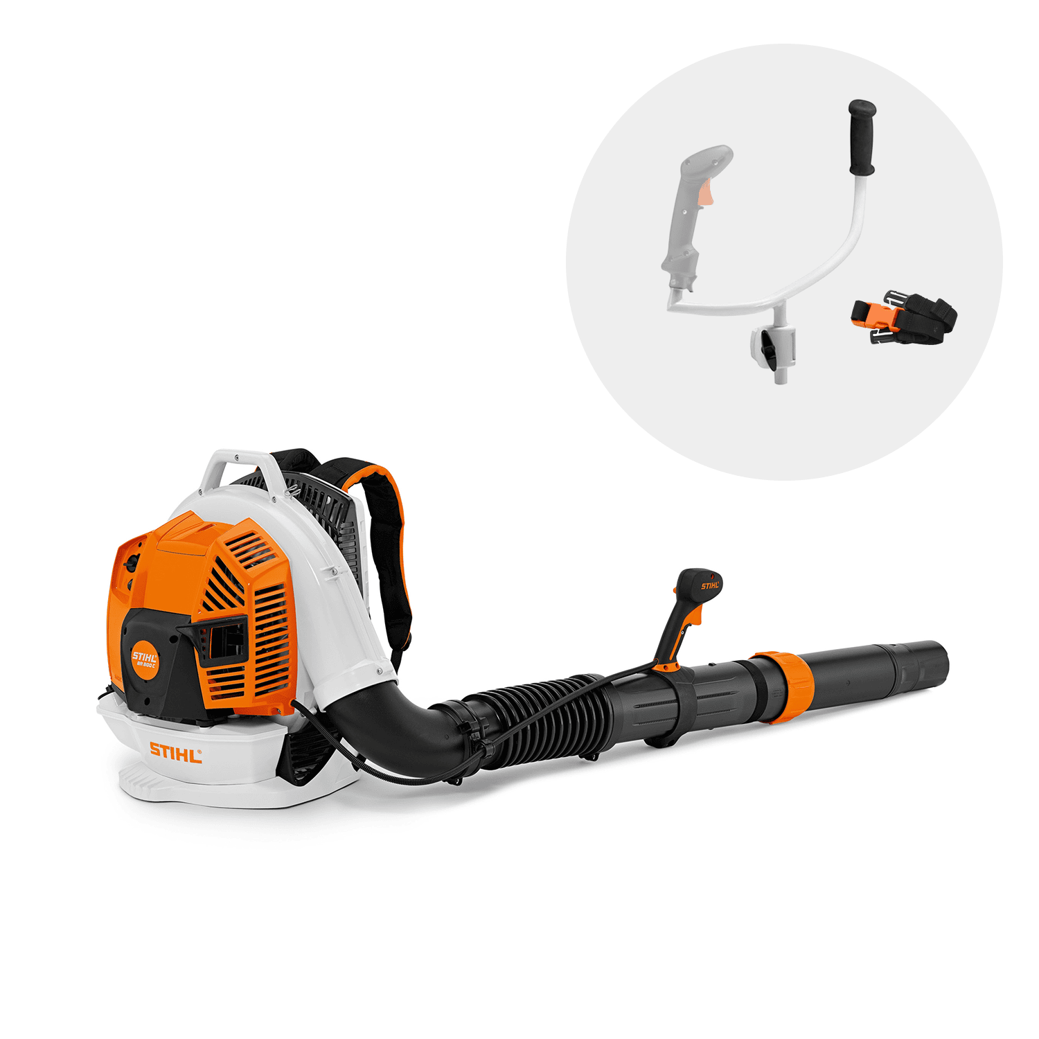 Stihl BR 800 C-E inkl. styre Blåsere - ryggbårne