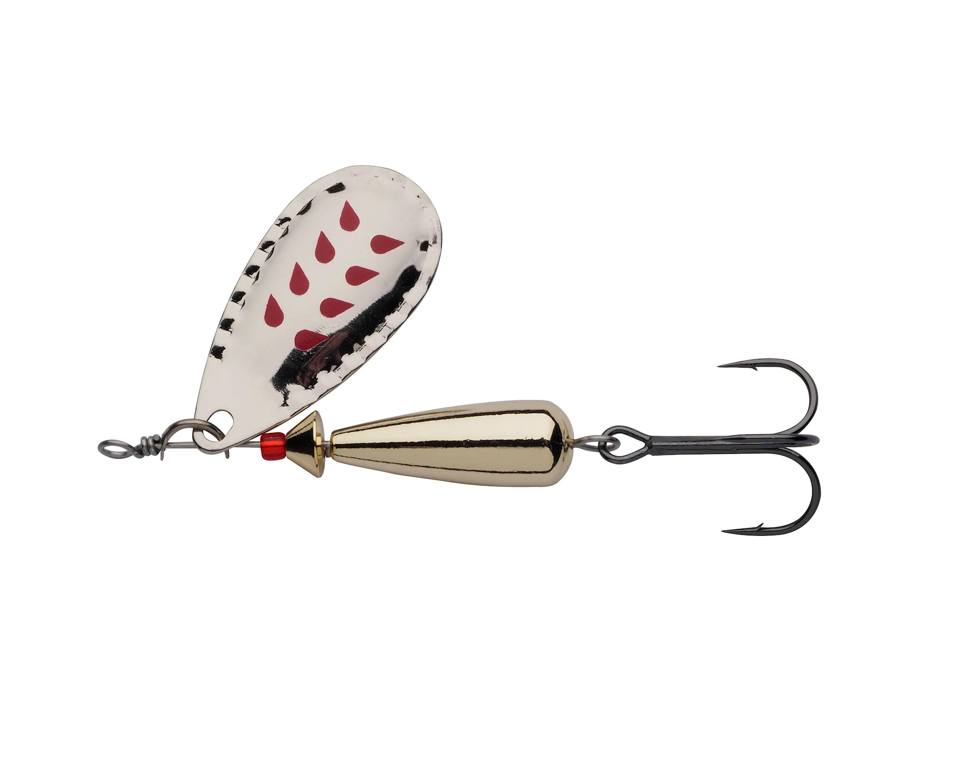 Droppen 8g Silver/Red Marks -
