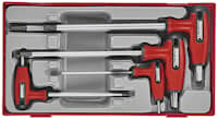 Teng Tools Insexnyckel i sats TTHEX7S Metrisk 2,5-8mm 7 delar