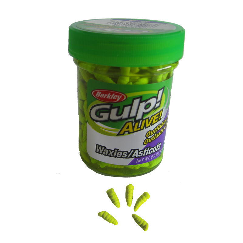 Gulp! Alive Maggot Chartreuse -
