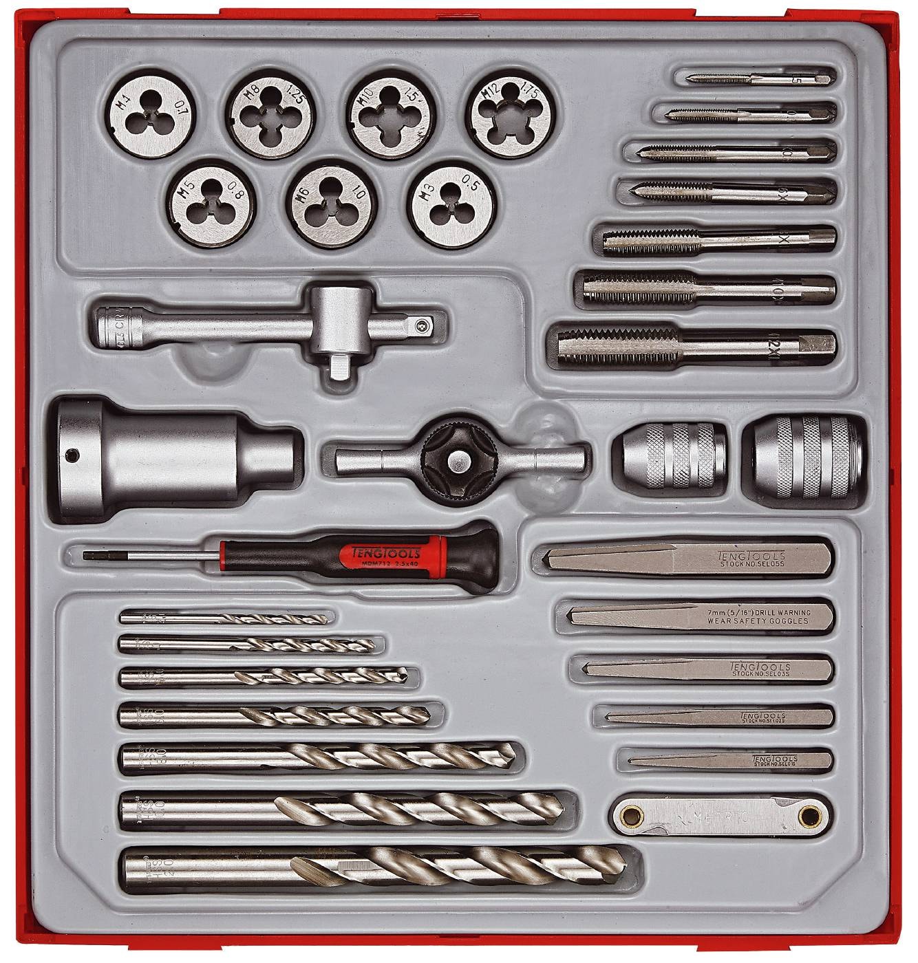 Teng Tools 34-osainen kierresarja TTDTD34