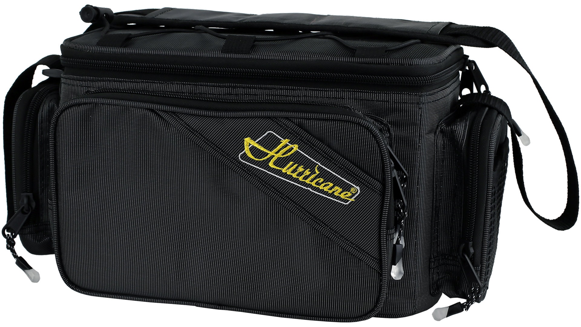Hurricane Bait Bag med 3 Boxar Svart Axelremsväska 370x200x200mm