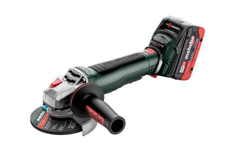Metabo Kulmahiomakone WPB 18 LT BL 11-125 Quick sis. 2 x 5,5Ah akut ja laturi