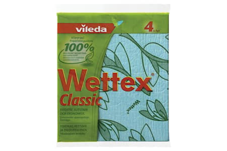 Wettex Sieniliina Classic 4-pakkaus Sekalaiset värit