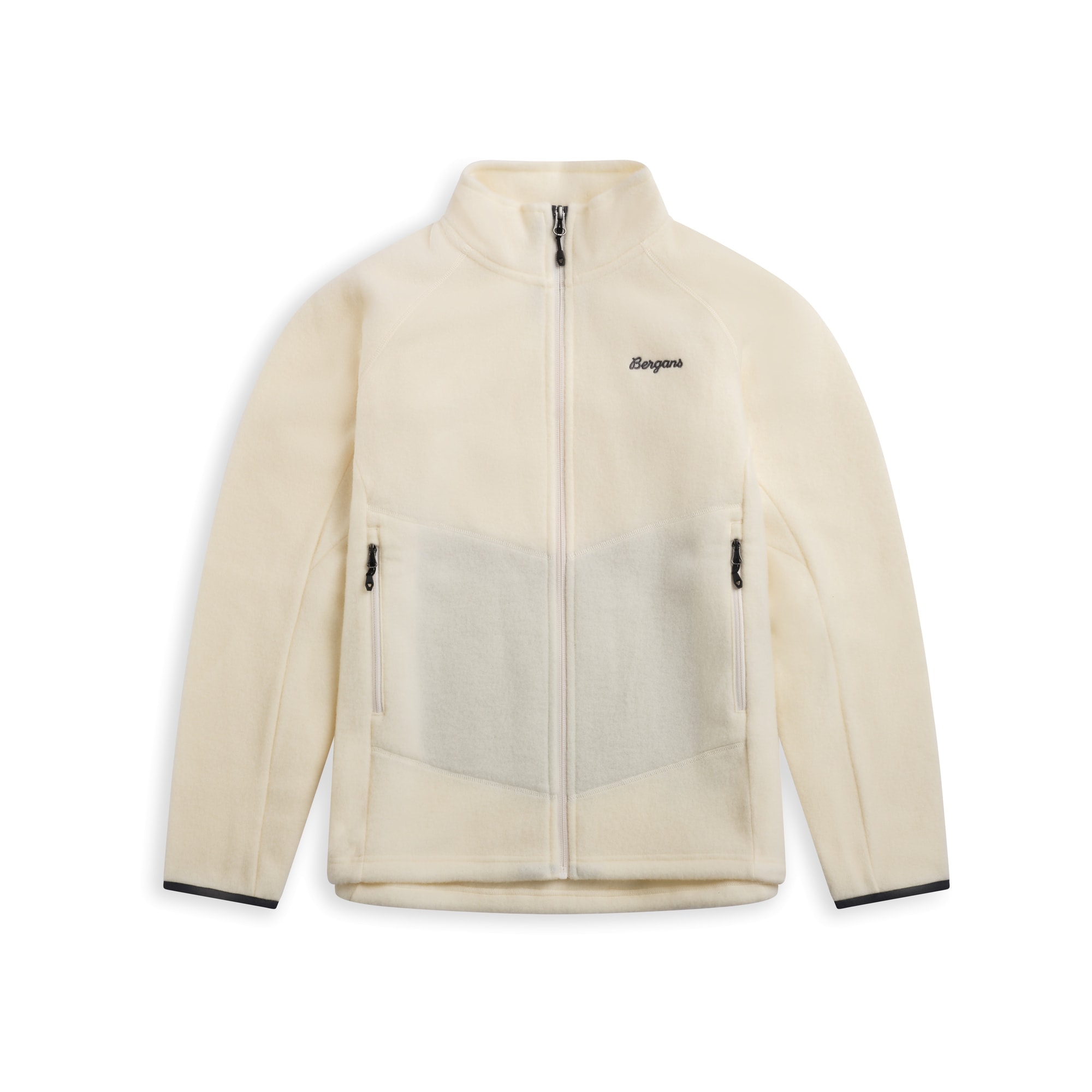 Bergans Rabot Merino Fleece Midlayer Jacka Dam Vanilla White
