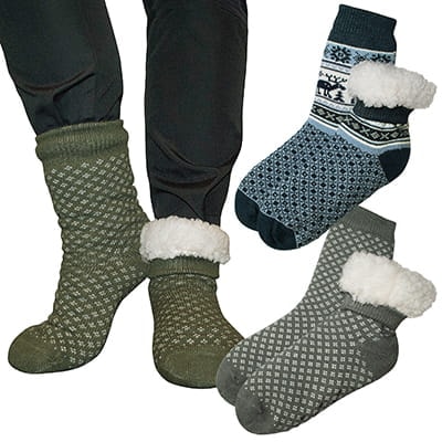 Myssockor med halkskydd