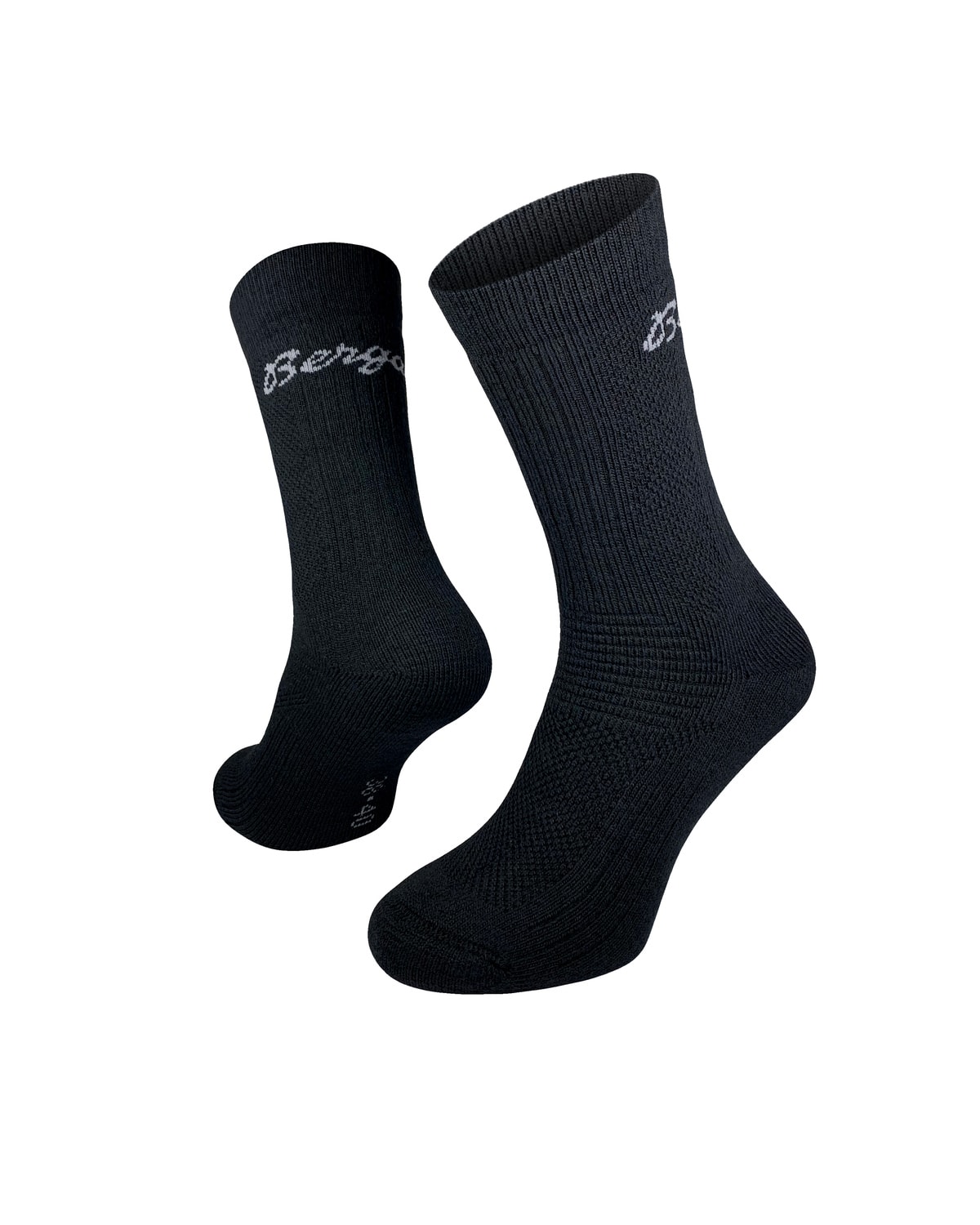 Bergans Allround Warm Merino Cushioned Sock Black