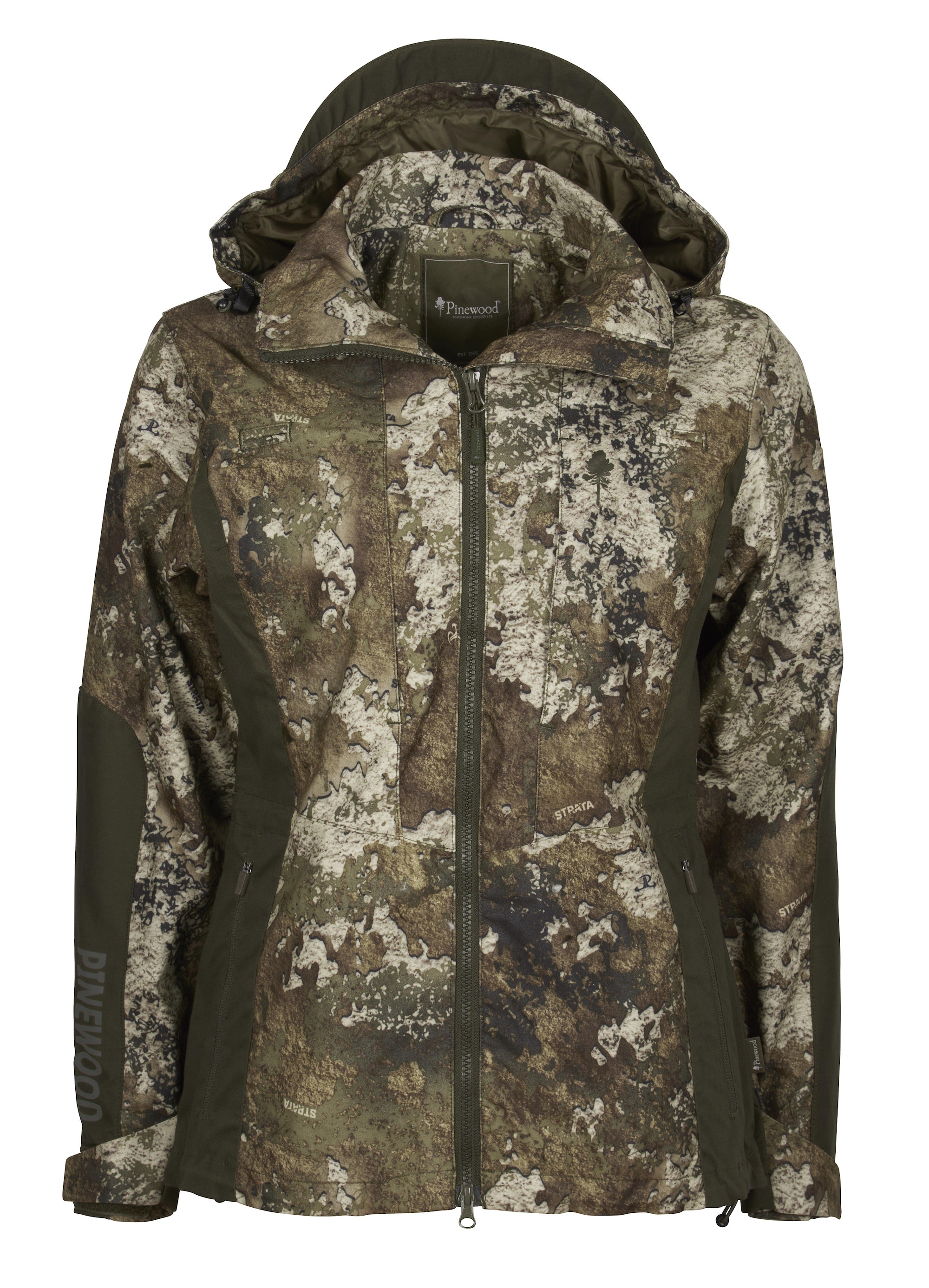 Pinewood Furudal Tracking Camou Jacka Dam Strata/Moss Green XS