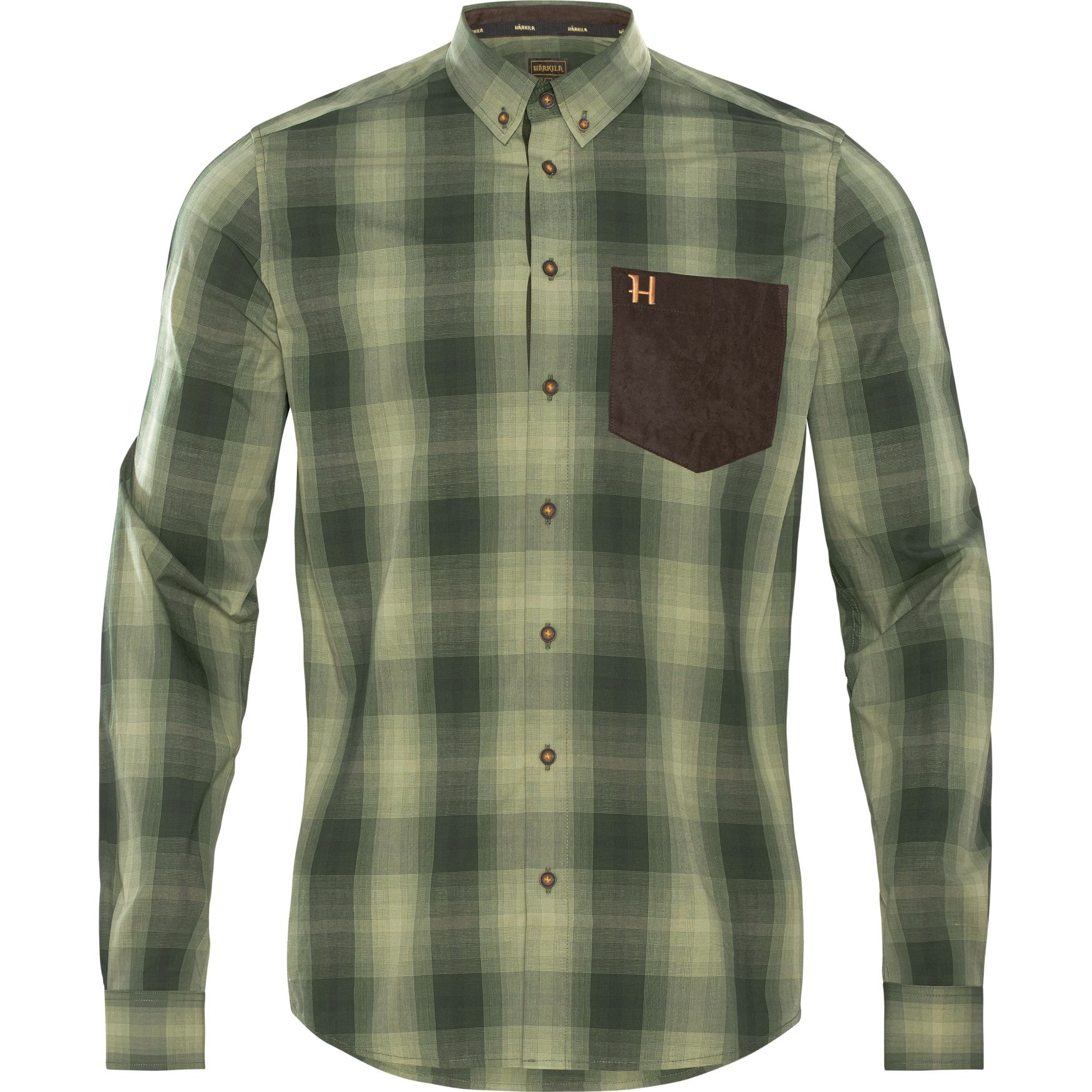 Härkila Akkan shirt Duffel green XL -
