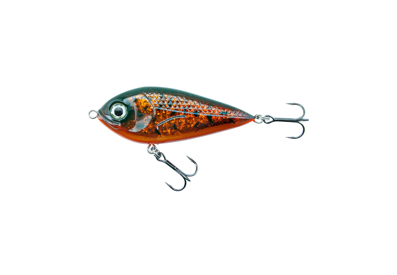 Svartzonker Squarepusher 7 cm/20 g Crappie Burbot Motoroil -