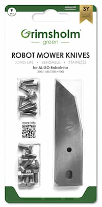 Grimsholm Kniver til AL-KO Robolinho (100 1100...) 9 stk