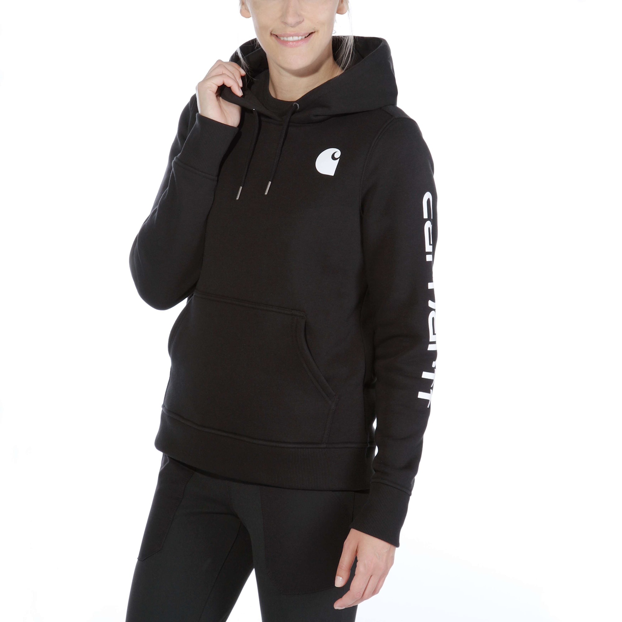 Carhartt Clarksburg Hoodie Women Black XL
