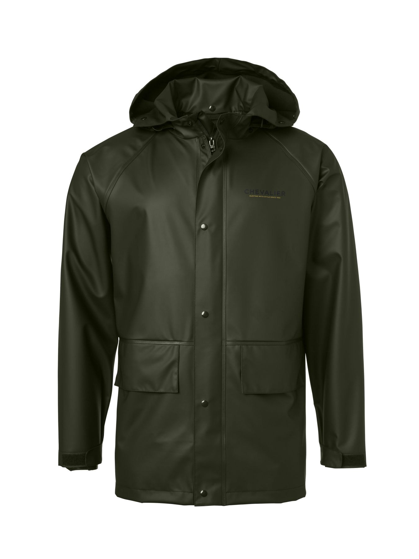 Chevalier Stratus Rain Jacket Dark Green L -