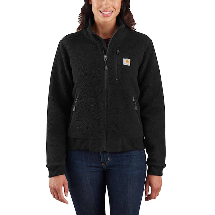 Carhartt Fleecejacka Dam Black