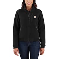 Carhartt Fleecejacka Dam Black