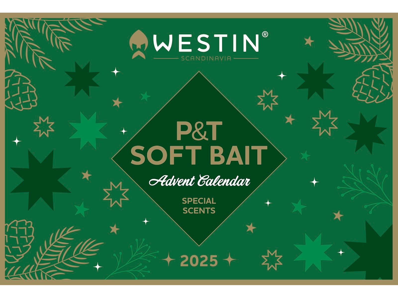Westin 2025 Advent Calendar P&T Soft Bait - 24 slots