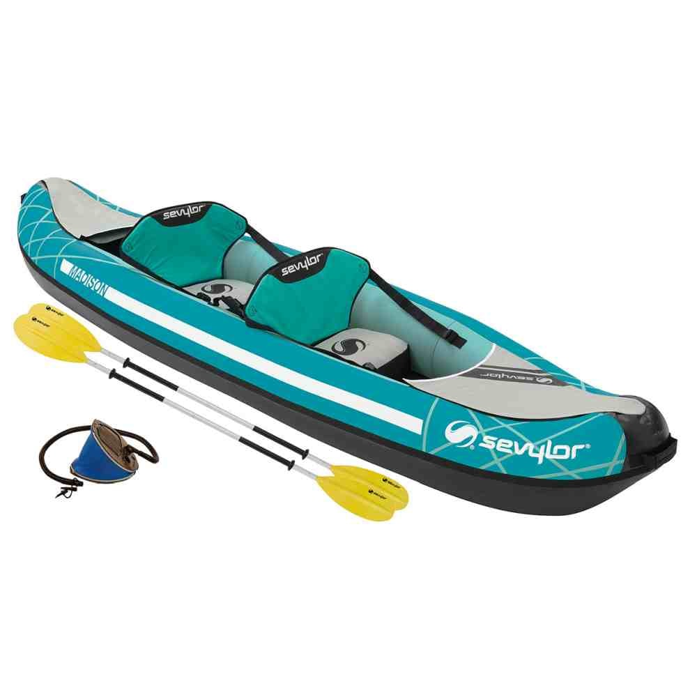 Sevylor Madison aufblasbares Kajak inkl. Paddel 2 Erwachsene