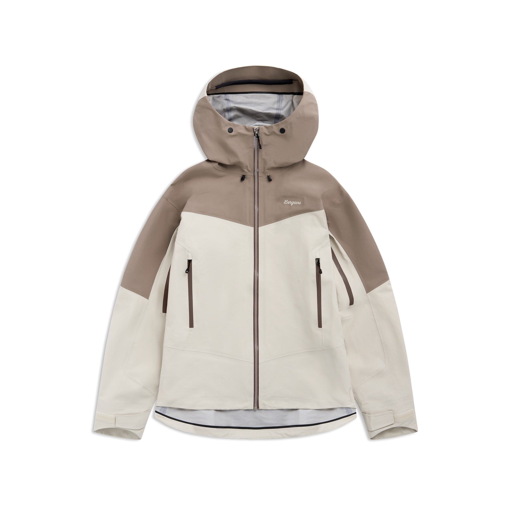 Bergans Rabot Alpine 3L Skaljacka Herr Bone White/Rock Taupe