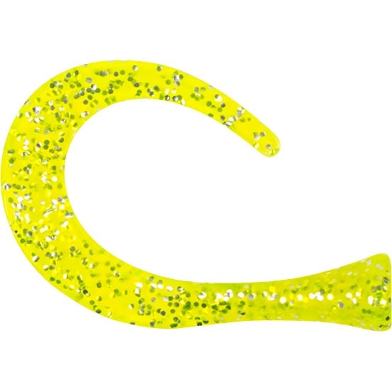 Guppie Extra Tail Chartreuse Glitter 3+1-pack -