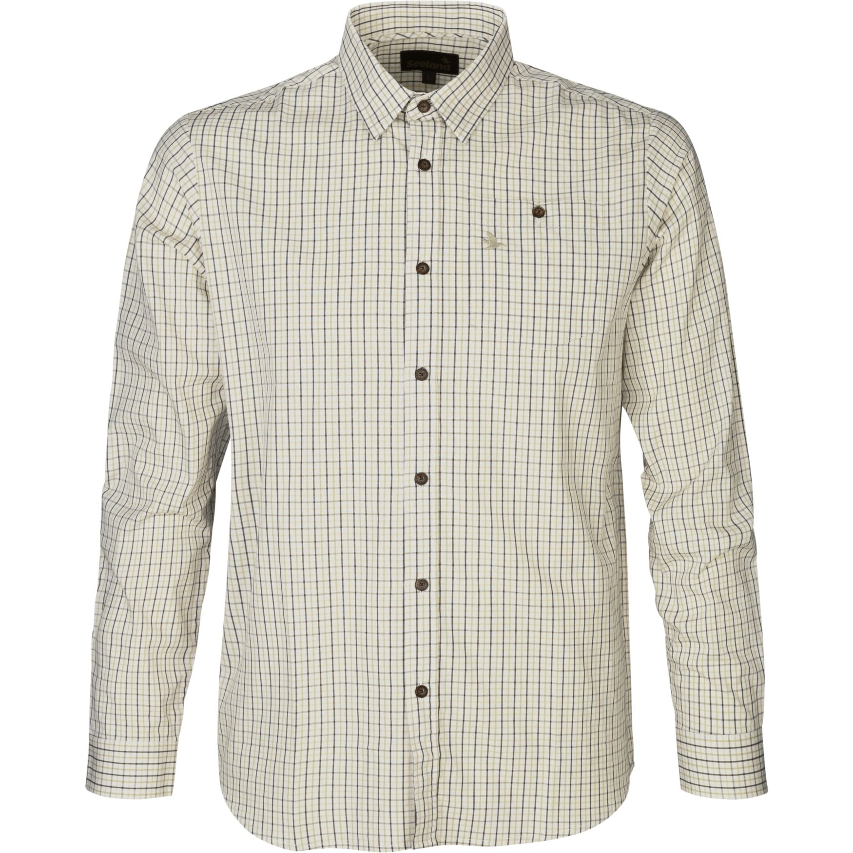 Seeland Newark skjorte Pine green check S
