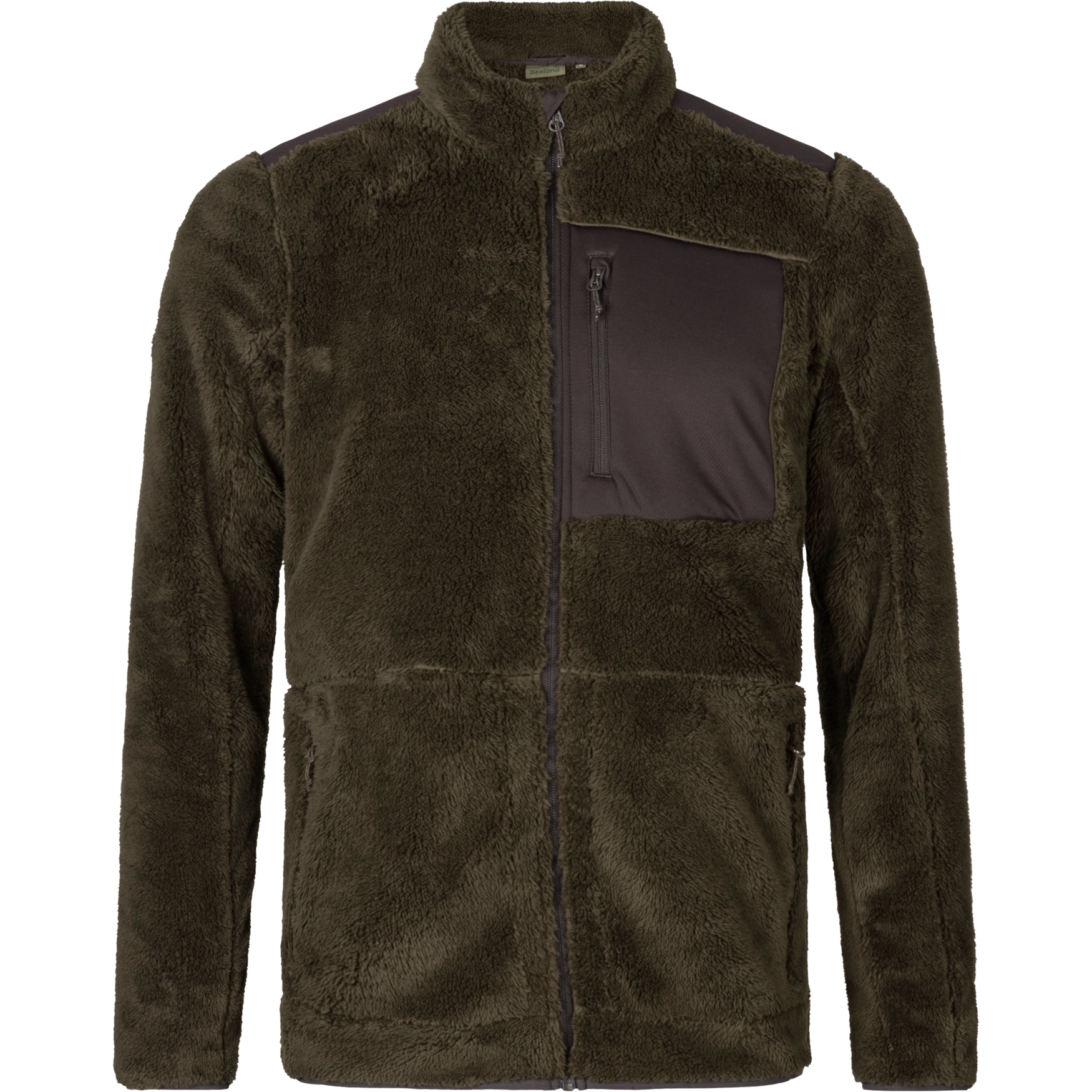 Seeland Noah Fleecejacka Herr Pine Green