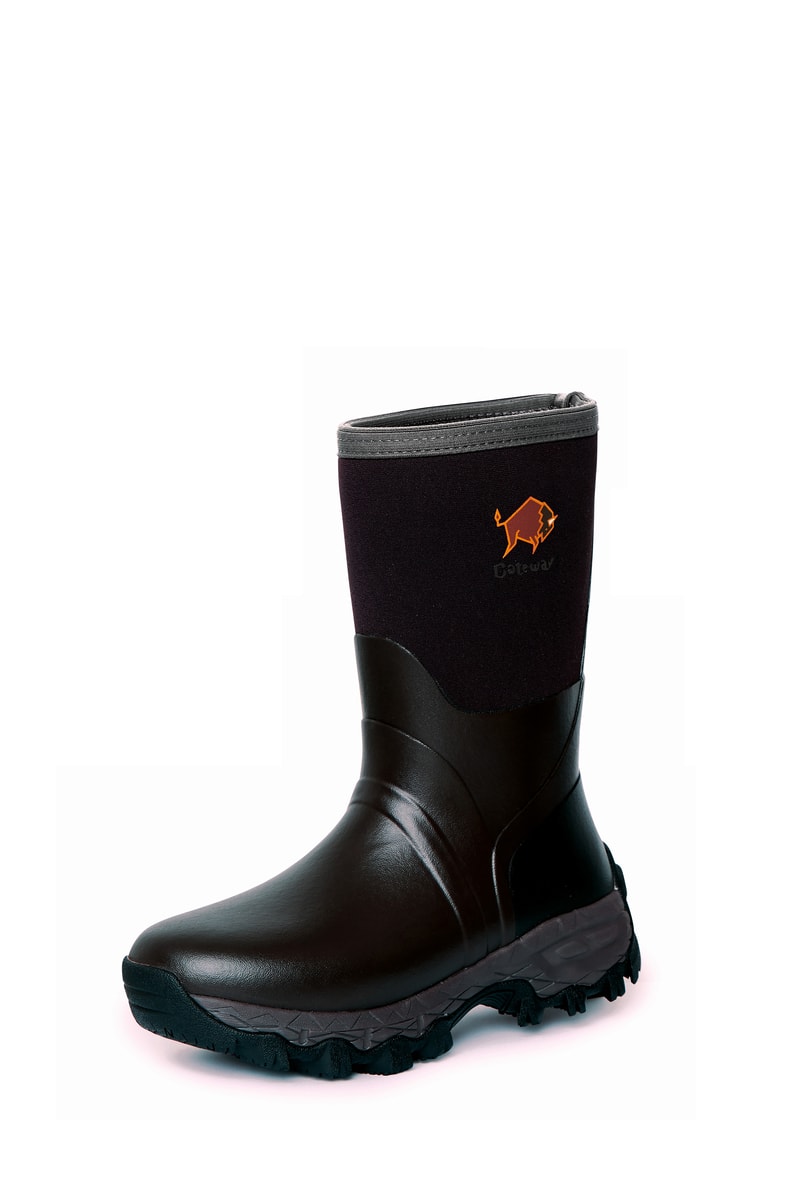 Gateway1 Woodwalker Lady 11" 4mm Gummistiefel Damen Black