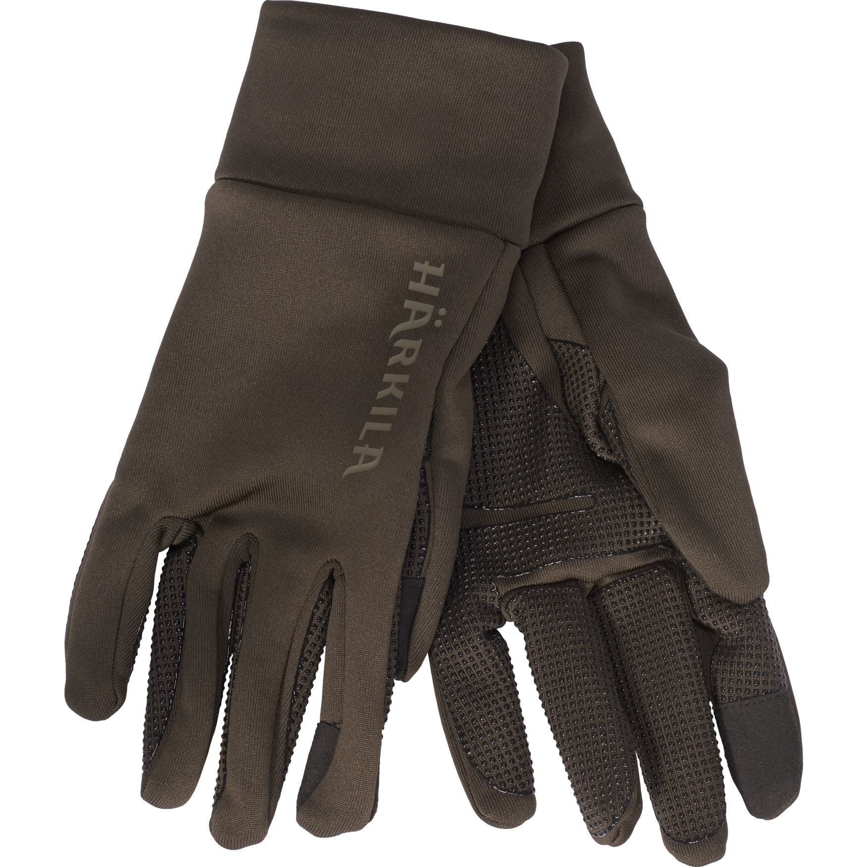 Härkila Power Stretch Käsineet Shadow Brown XL -