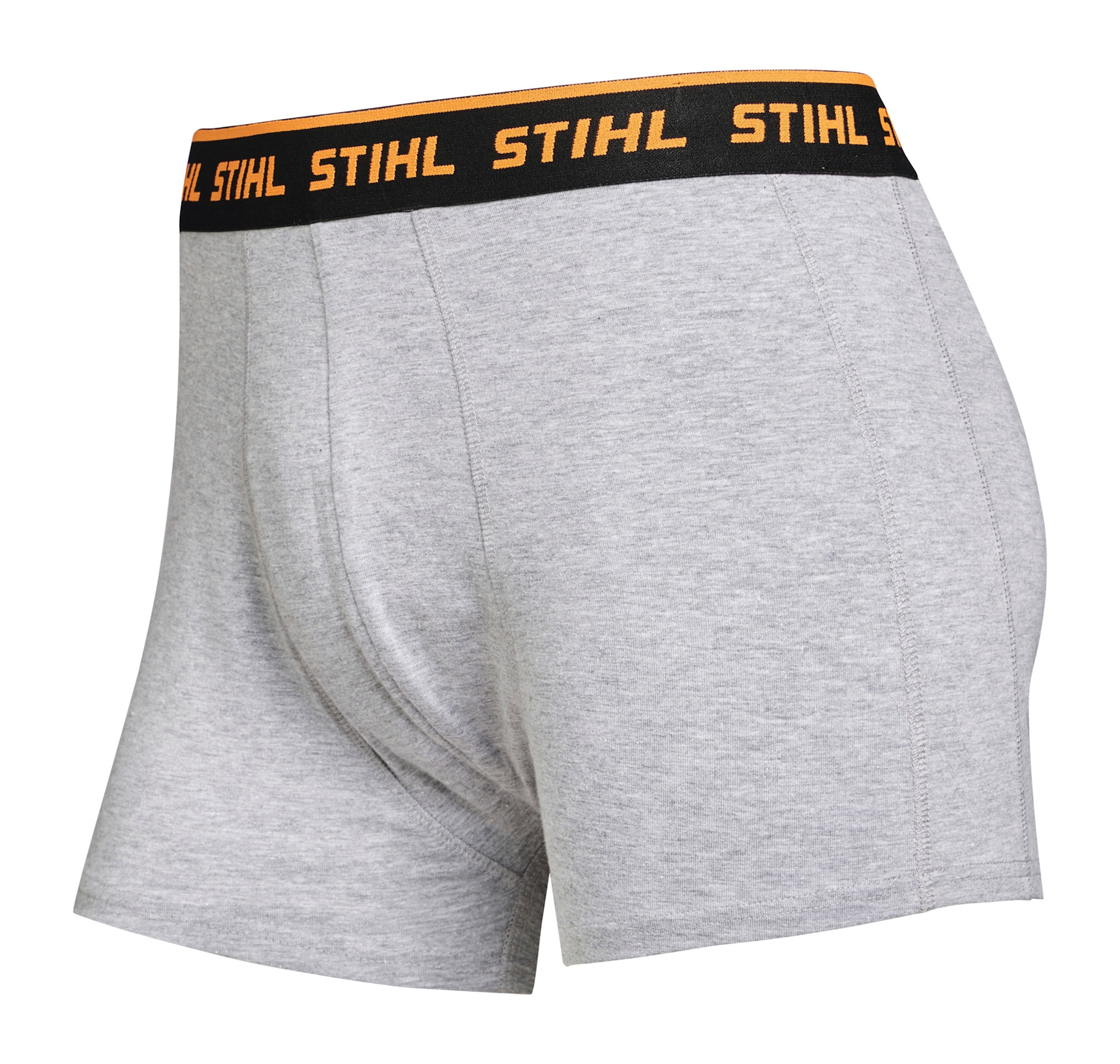 Stihl Boxershorts 2er-Pack LOGO schwarz/Grau