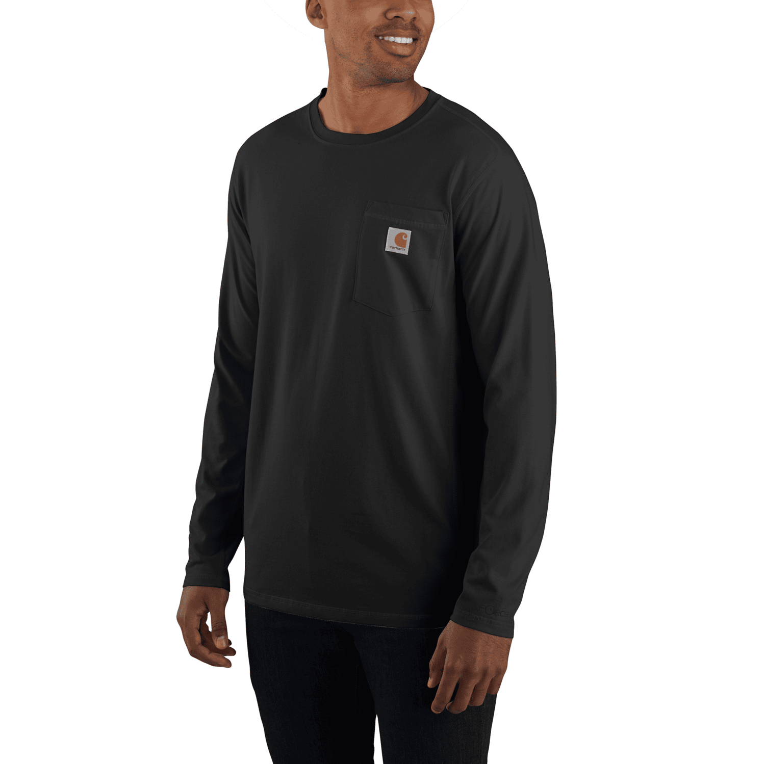 Carhartt Carhartt Force™ Relaxed L/S T-Shirt Herr Black