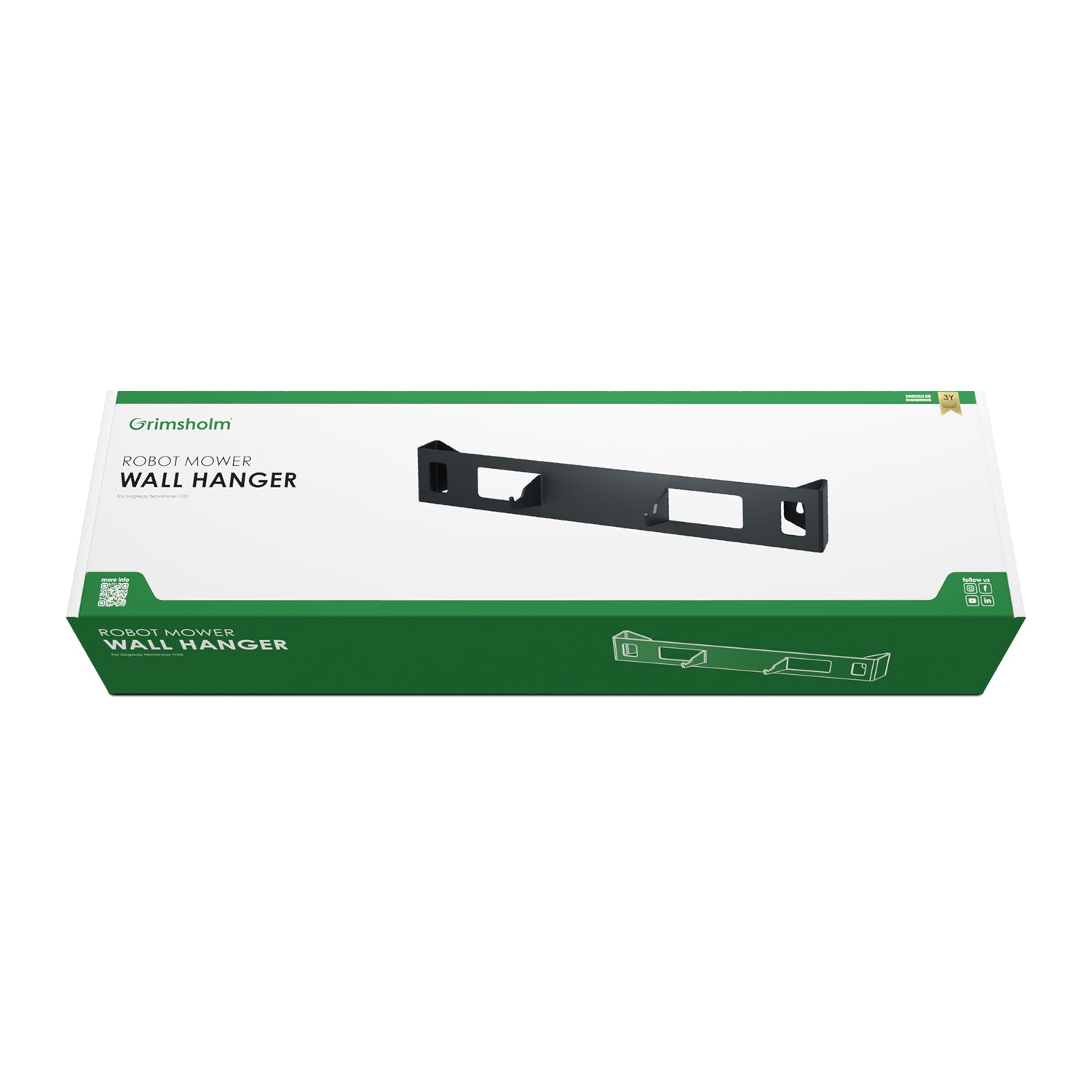 Grimsholm Vägghängare till Segway Navimow i105
