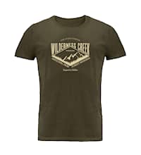 Woodline T-shirt Wilderness Creek Grøn