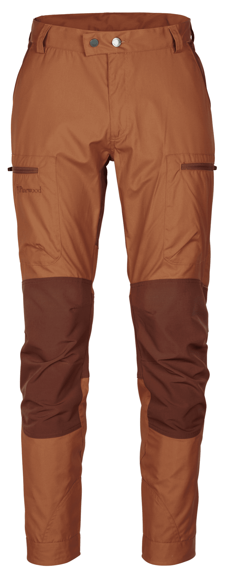 Pinewood Caribou Tc Byxor Herr Burned Orange/Terracotta