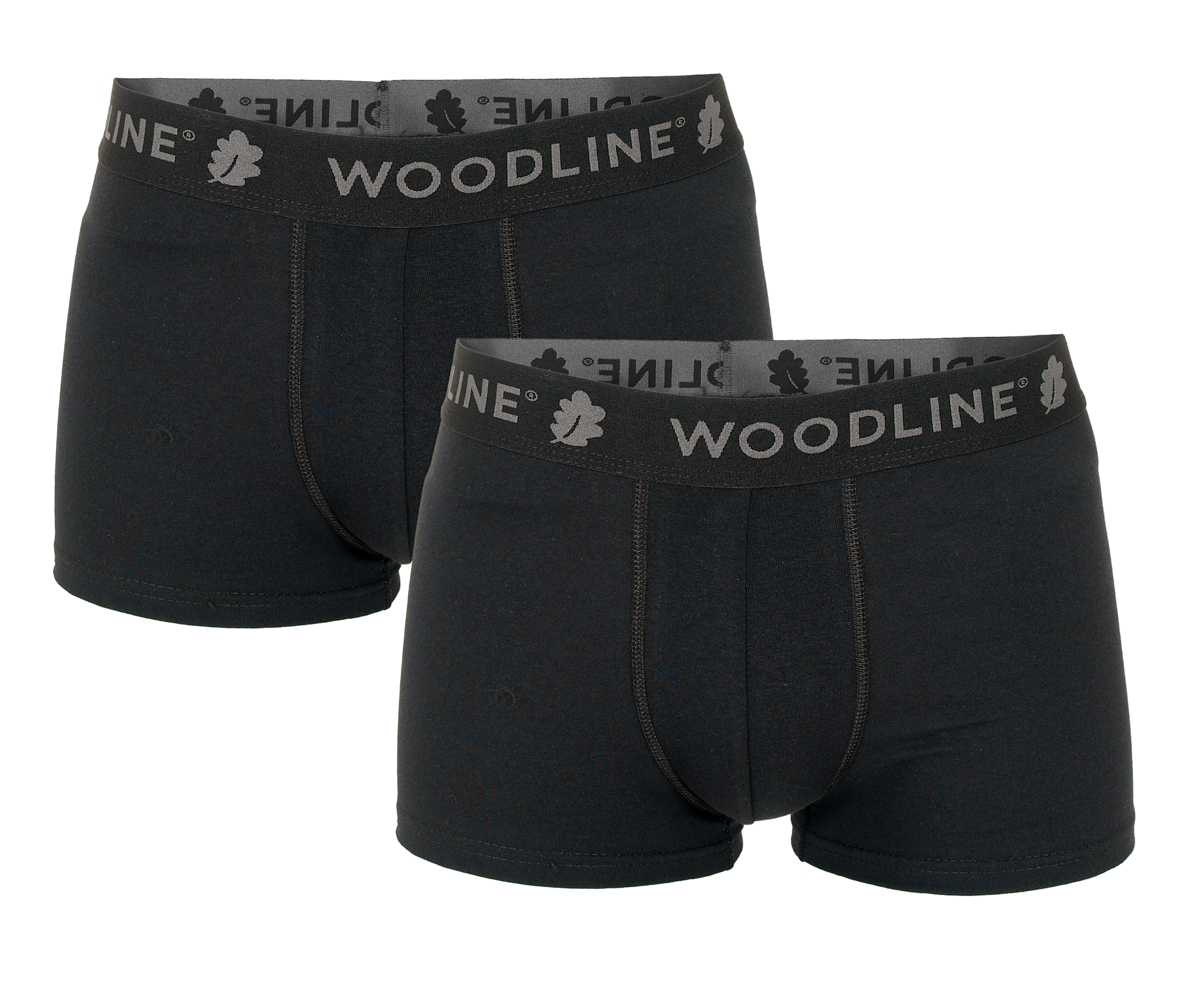 Woodline Boxerit Musta 2-pack S