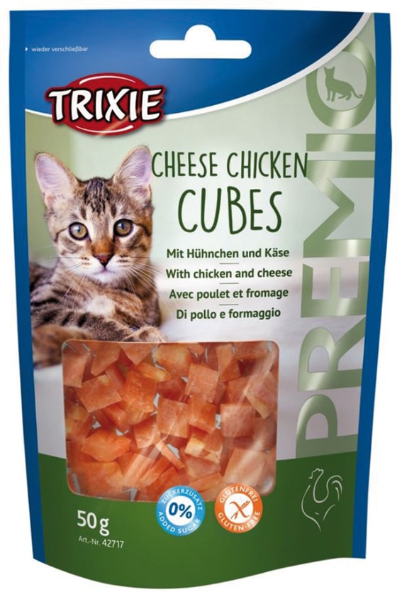 Premio Cheese Chicken Cubes 50g