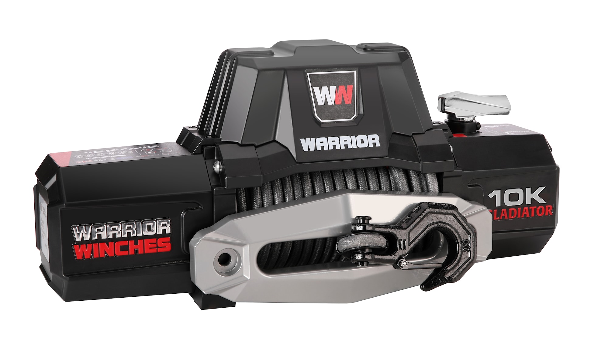 Warrior Winches Vinjs Gladiator 10,000 lbs, 12V Armortek Extreme