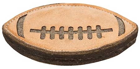 Rugbyboll Läder/Ull, 20cm