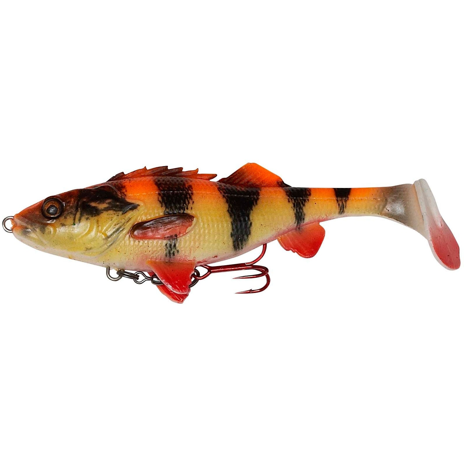 SG 4D Perch Shad 12,5 cm SS Albino