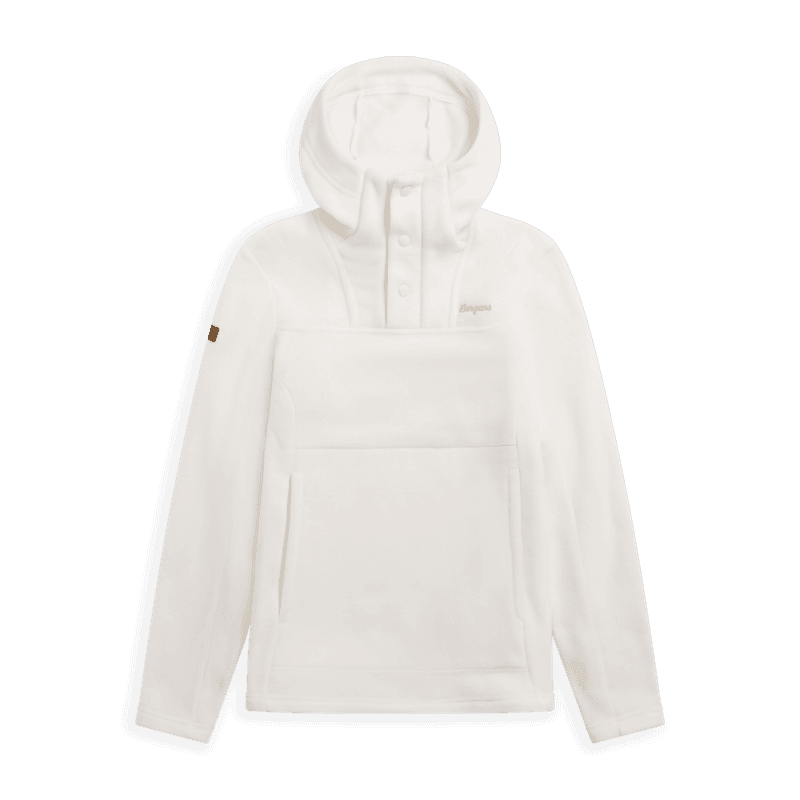 Bergans Hareid Fleece Hoodie Women Vanilla White