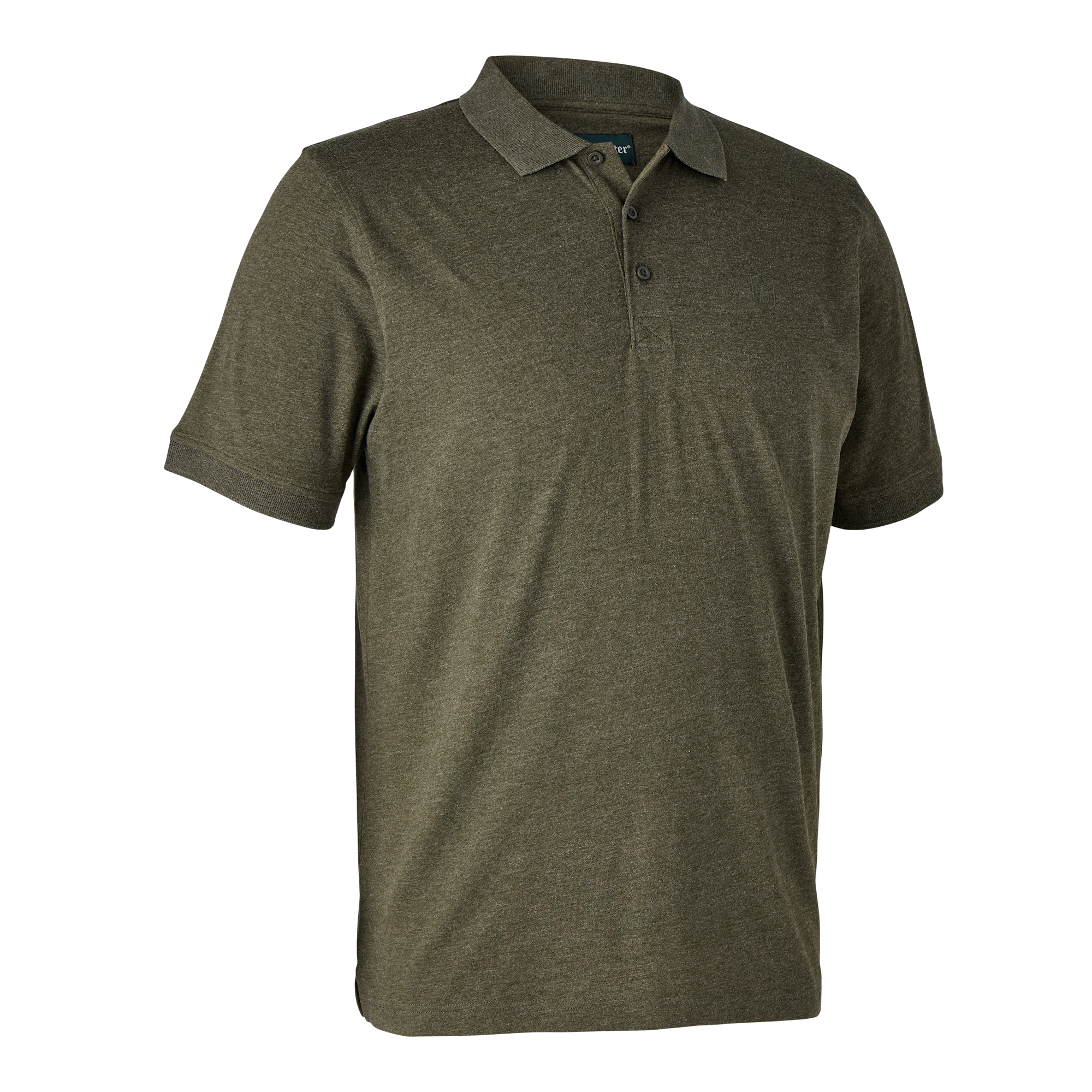 Deerhunter Gunnar Polotröja Herr Adventure Green Melange M