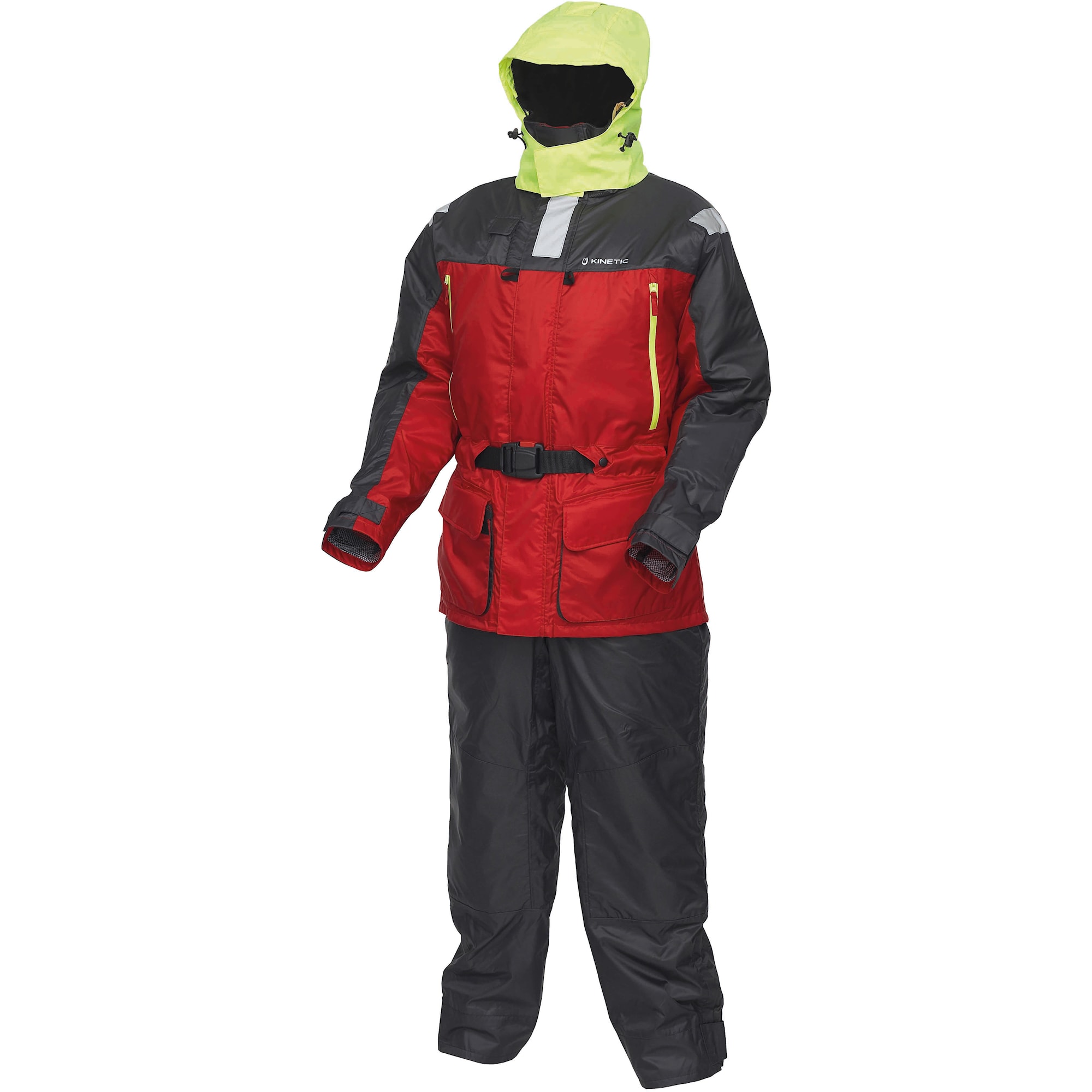 Kinetic Guardian 2pcs Flotation Suit S Red/Stormy -