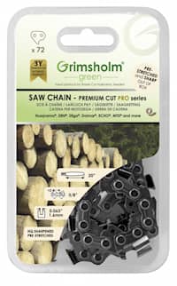 Grimsholm 20" 72dl 3/8" 1,6 mm Premium Cut Pro motorsagkjede