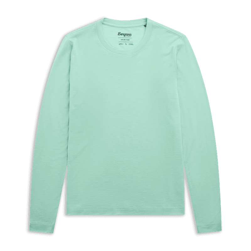 Bergans Merino Long Sleeve Women Mint Crush