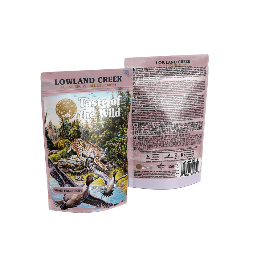 Taste of the Wild Lowland Creek Cat Chunks in Gravy Pouch 85g