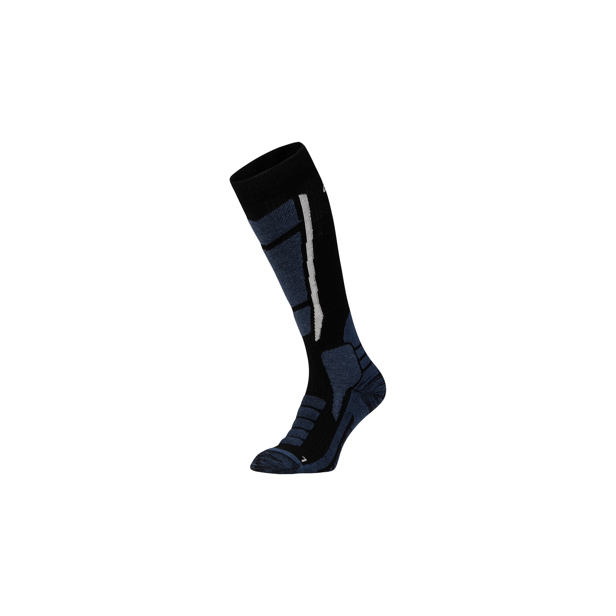 Bergans AllMountain Ski Merino Ullstrumpor Black/Granite Blue