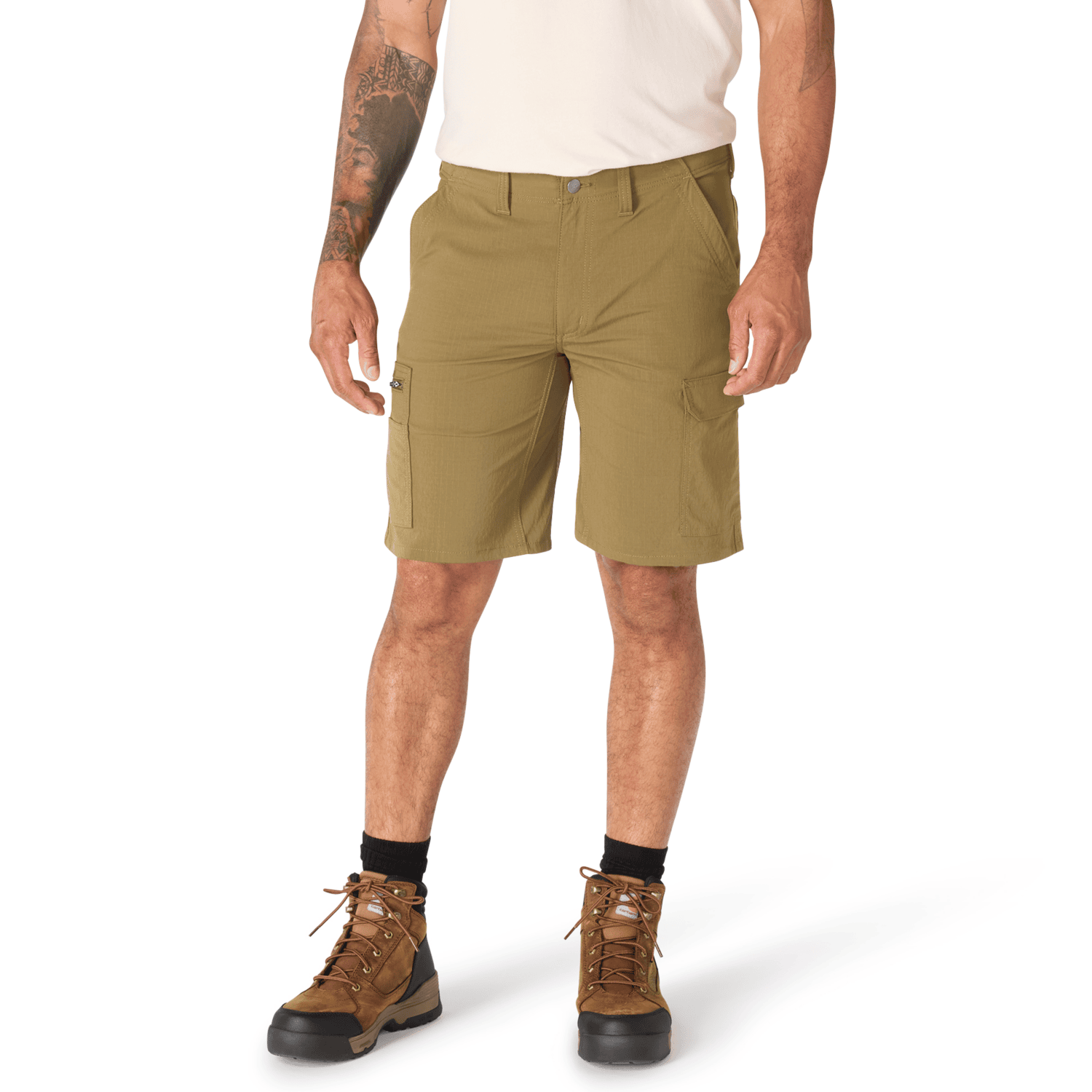 Carhartt Relaxed 10" Carhartt Force™ Ripstop Cargo Short Men Sandstone