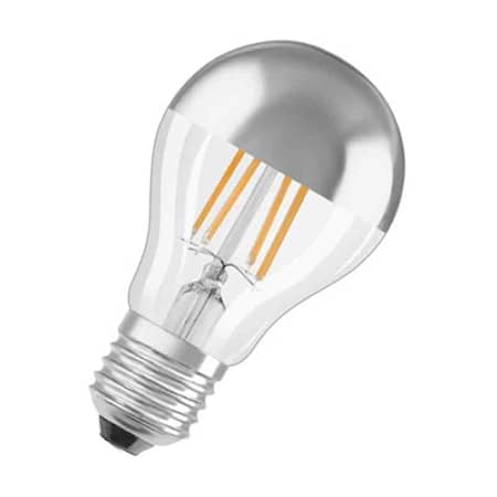 Led-Lampa Normal (50) E27 Silver 827 Toppförs CL A Osram