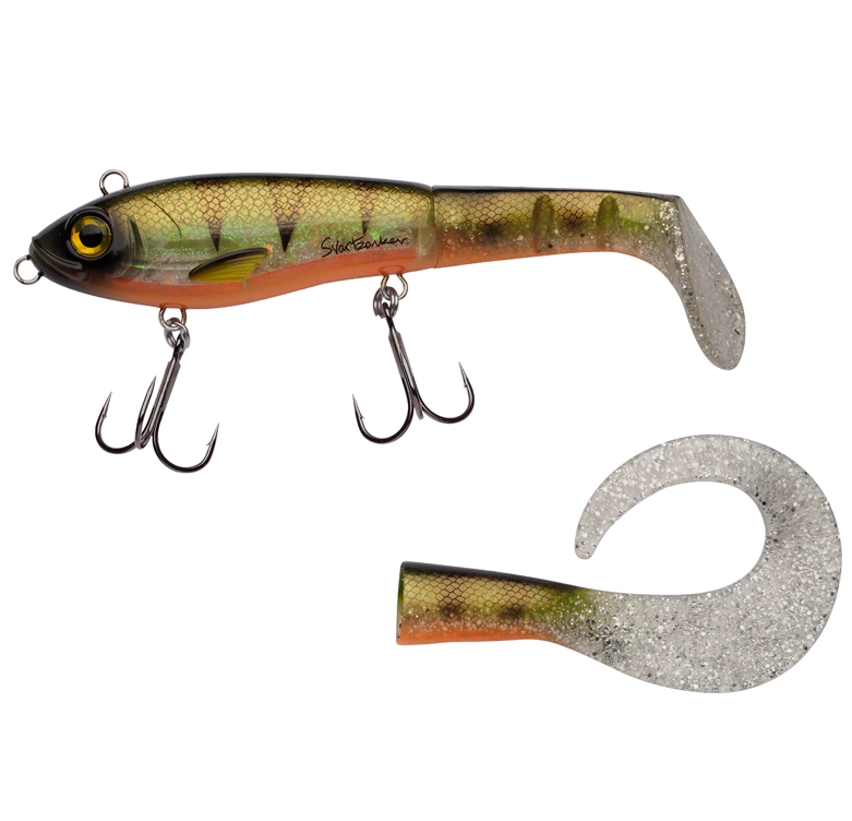 REA/Black Friday Svartzonker McHybrid 16,5 cm Yellow Fin Perch