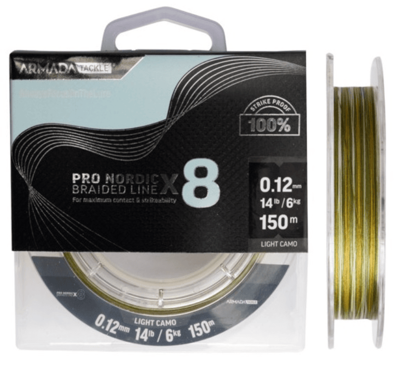 Armada Pro Nordic Braided line 8X Light Camo 150 m